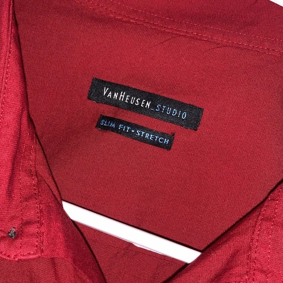 Vanheusen Mens 16.5 32/33 buttondown top - Picture 3 of 6
